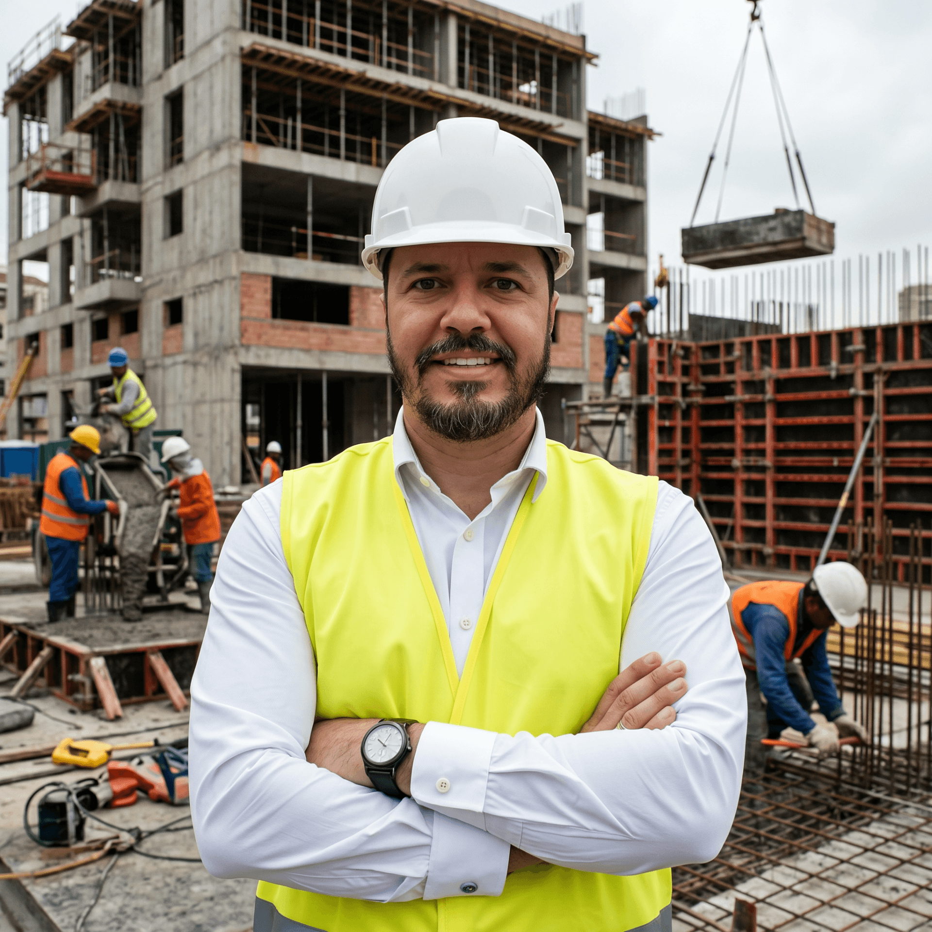 Eng. Fabricio Ferreira, instrutor do curso IA para Engenharia e Arquitetura